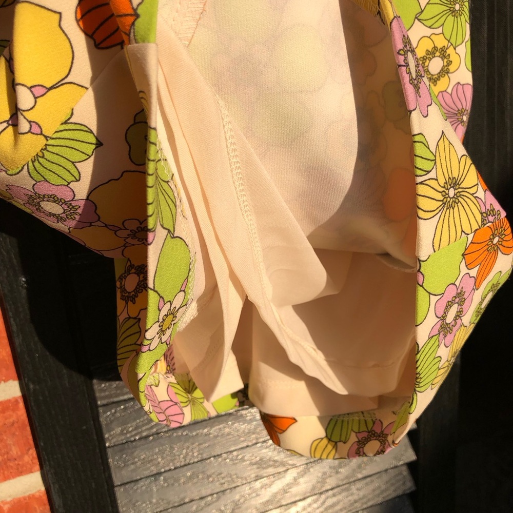 Zara NEW Floral printed Mini Dress XS - Picture 6 of 10